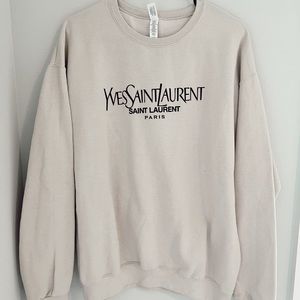 Designer inspired sweatshirt